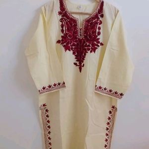 Kashmiri Embroidery Kurta