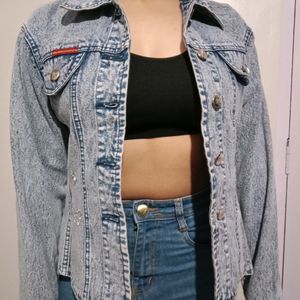 BLUE DENIM JEANS JACKET