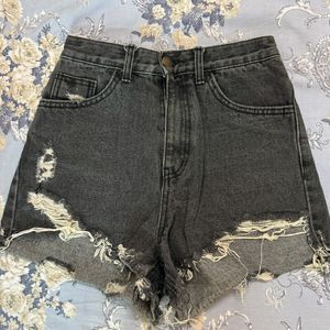 Set Of 2 Denim Shorts