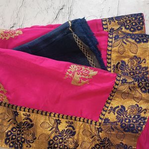 Weekend Offer 🎉 🎉 New Border Saree