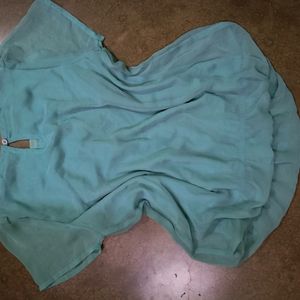 Sea Green Korean Top