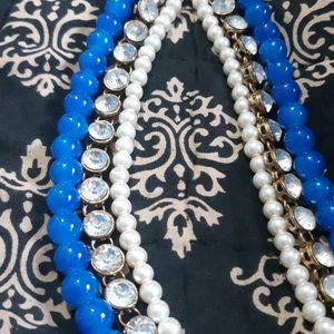 Pearls Stones Necklace