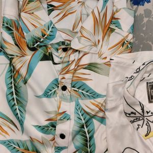 Combo Of 2 Floral Shirt (M)