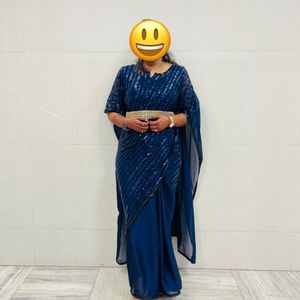 Saree As Dress