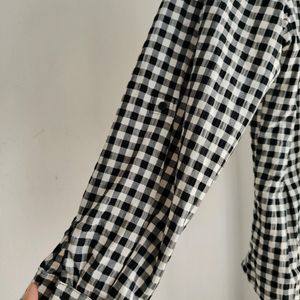 Zara gingham Checked Shirt