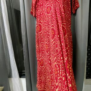 Bandhej Chunadi Kurta