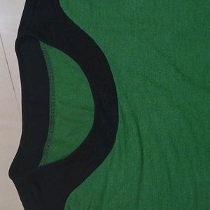 MSYK Black Green Top