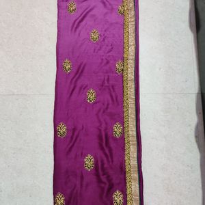 Double Shaded Saree With Blouse