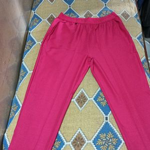 Brand new rose pink Cotton salwar pant