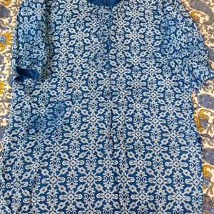 Blue Kurti