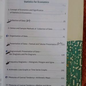 SANDEEP GARG Statistics For Economics Class 11th