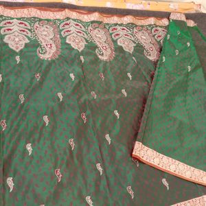 Green Silk Saree