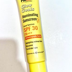 Glow Goals Illuminating Sunscreen - Unused