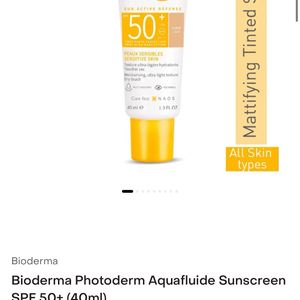 Bioderma Tinted Sunscreen