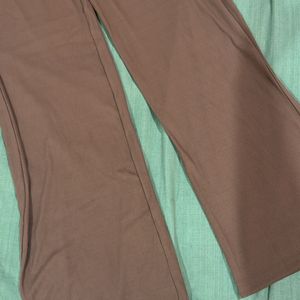 Brown Ribbed Trousers