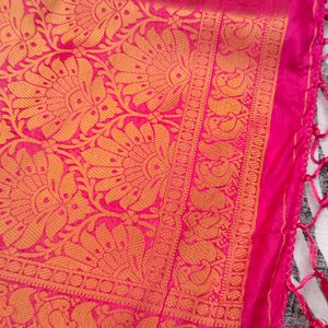 new pink colour soft pattu saree