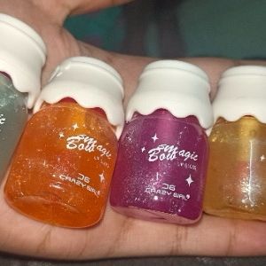 4 Gege Bear Milk Jar Lip Oil