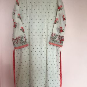 Pakistani Long Partywear Suit