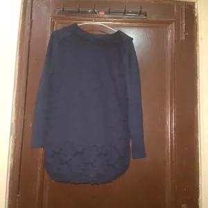 Women Sweater Winter Blue