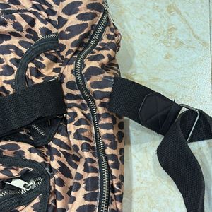 Thrifted Cheetah Tote Bag