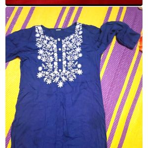 Blue Kurta