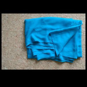 Plain 2 Georget Saree 💓💙 Sell 😱