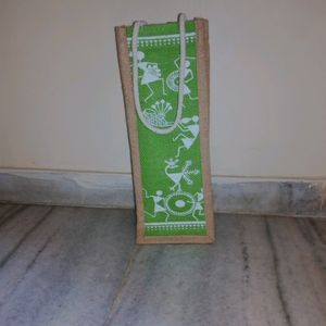 Warli Print Bottle Bag