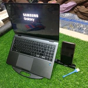 Laptop Stand With Mobile Holder + Free Gift