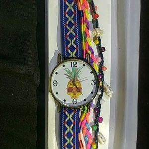 Women's Handmade Braided Boho Wrist Watch