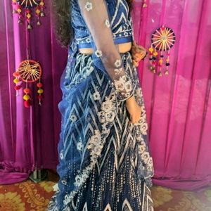 Blue Lehenga