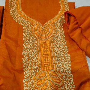 Party Wear Chanderi Silk Suit Sale