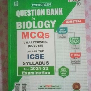 Biology Book Question Bank Class 10 ICSE