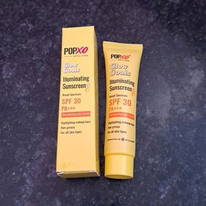 Popxo Glow Goals Illuminating Sunscreen SPF30 PA++