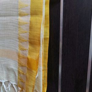 Cream Cotton Dupatta