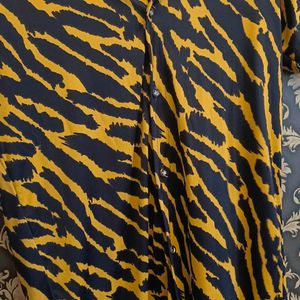 Tiger Pattern Printed Shirt