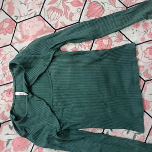 Cute Sea Green Top | Korean