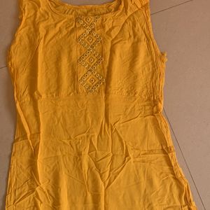 Yellow Haldi Dress