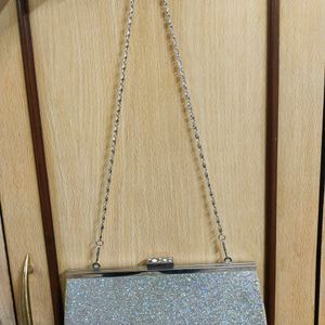 🔮Blingy Shiny Party Clutch/Sling Bag