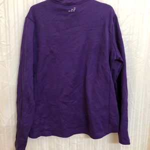 PURPLE long Sleeve Jacket