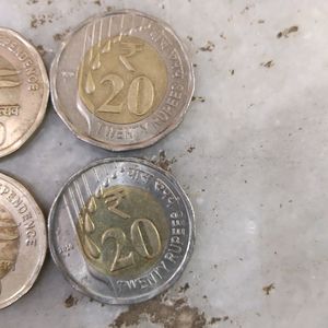 75th Years Independence 20Rs Coins