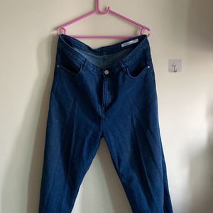 Wide leg jeans