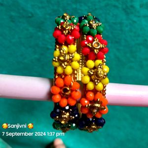 2 Pcs Bangles - 4 color mi