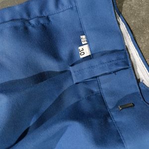 Blue Formal Trouser For Men