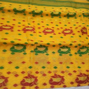 COTTON JAMDANI SAREE