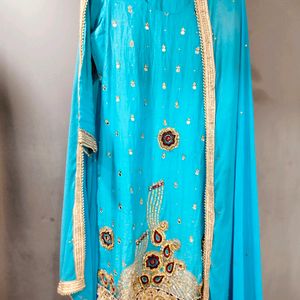 Kurta & Patiala Shalwar Dupatta Set