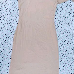 M Size Nude Kurta Full Sleeves