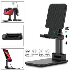 Adjustable & Foldable Mobile Stand Black