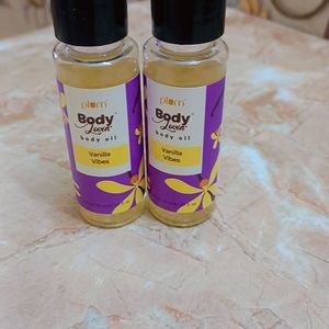 Plum Body Oil Vanilla Vibes Combo