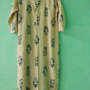 Airy Pure Linen Kurta |Tissue Soft