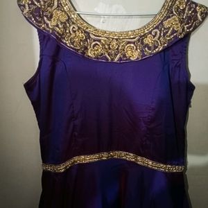 Dark Purple Gown